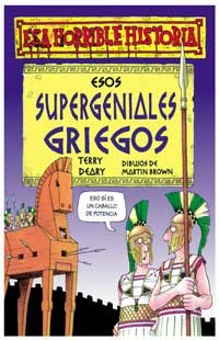Esos supergeniales griegos (Coleccion ""Esa Hor... [Spanish] 8427220316 Book Cover