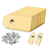 EasyULT Cortacéspedes Cuchillas de Repuesto,60pcs láminas Cuchillas de Repuesto Hoja De Repuesto para Robots cortacésped Husqvarna Automower y Gardena,Sincluye Tornillos