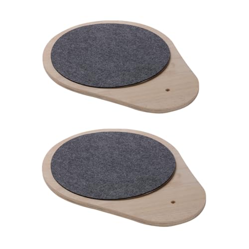 SHENGOCASE Lot de 2 accessoires de rechange pour tour d'arbre à chat, perchoir, marche, plate-forme pour arbre à chat du sol au plafond (34 x 43,9 cm)