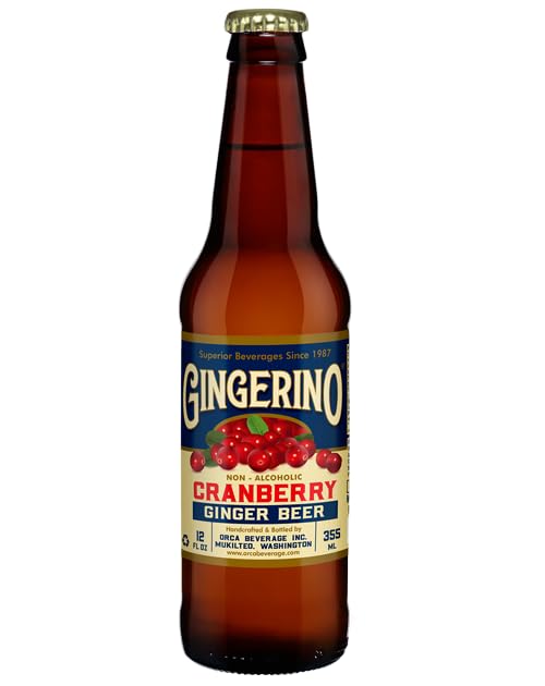 Gingerino - Cranberry Ginger Beer 12 Pack
