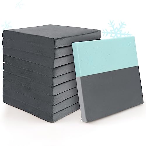 Giantex 10 Pack Memory Foam Chair Cushions, 18