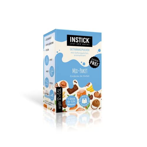 INSTICK | Zuckerfreies Instant-Getränk - Mix-Paket 