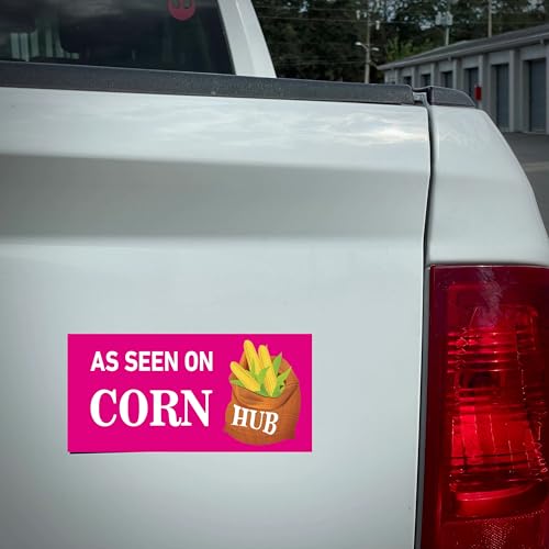 Image of 10 PCS Funny Prank Magnet Bumper Sticker, Adults Pranks Magnetic Sign for Vehicle Truck Car Reusable Magnet Sticker for Fridge Hilarious Joke Gift