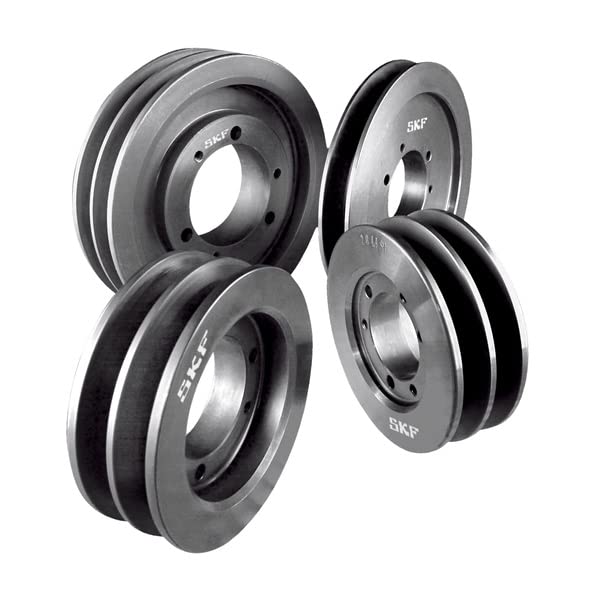SKF PHP 2SPB250TB ISO Standard - Polea de cuña de hierro fundido, cojinete cónico, sección SPB, 2 ranuras, diámetro de paso de 250 mm, tipo 4, buje 2517, diámetro exterior de 257 mm, ancho de 44 mm