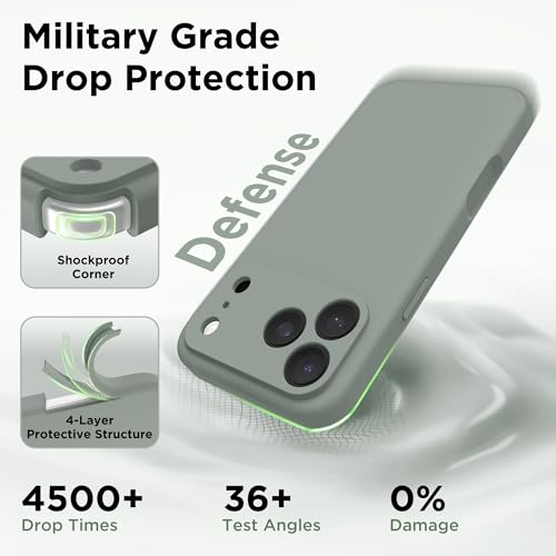 Image of GolbinBox Magnetic for iPhone 18 Pro Max Case /17 Pro Max Case, Calke Green
