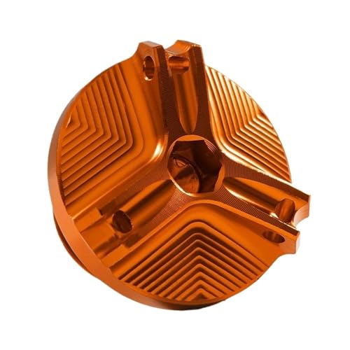 オイルドレンプラグ に適合する ゴールドウイング GL1800 Hornet 600 900 HORNET CB600F 2007-2012 用アクセサリー エンジンオイルキャップボルト フューエルフィラーキャップ(Orange2)