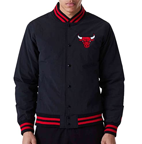 Blouson Chicago Bulls New Era pour un style streetwear urbain en taille S