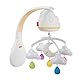 Fisher-Price, GRP99 Traumhaftes WolkenMobile und Spieluhr mit Geräuschsensor zur automatischen Aktivierung für Babys und Kleinkinder, bunt