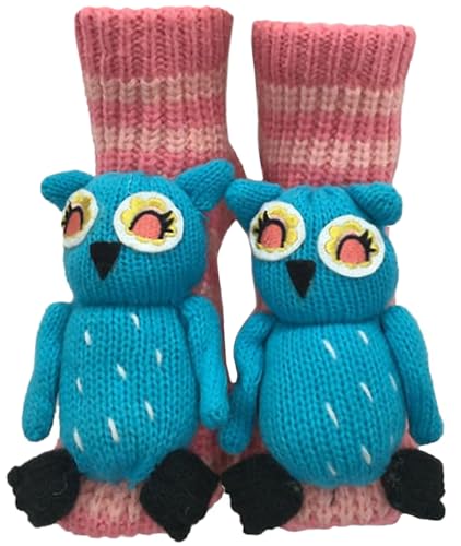 Image of Women's Non-slip Household Floor Socks Knit Casual Animals Slippers Socks Christmas Stockings Decor