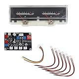 Bonbela VU-Meter, DB-Pegelmesser-Vorverstärkerverstärker mit Hintergrundbeleuchtungs-Treiberplatine, für Heim-Audio- und Car-Audio-Konvertierung