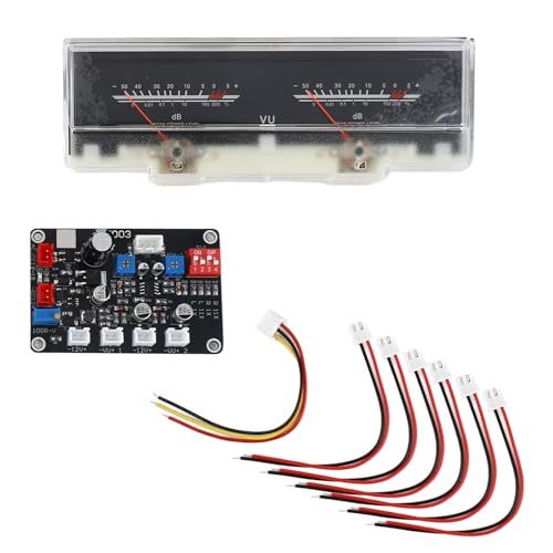Medidor VU con placa de controlador Annadue y sensibilidad de corriente de 500 UA 5