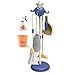 LICHENGTAI Ensemble de Nettoyage pour Enfants, Jouer Jouets de ménage Ensemble Balai et Pelle à poussière réel Outils de Travail Maison Semblant Jouer Jouets pour Tout-Petits Cadeau, Bleu