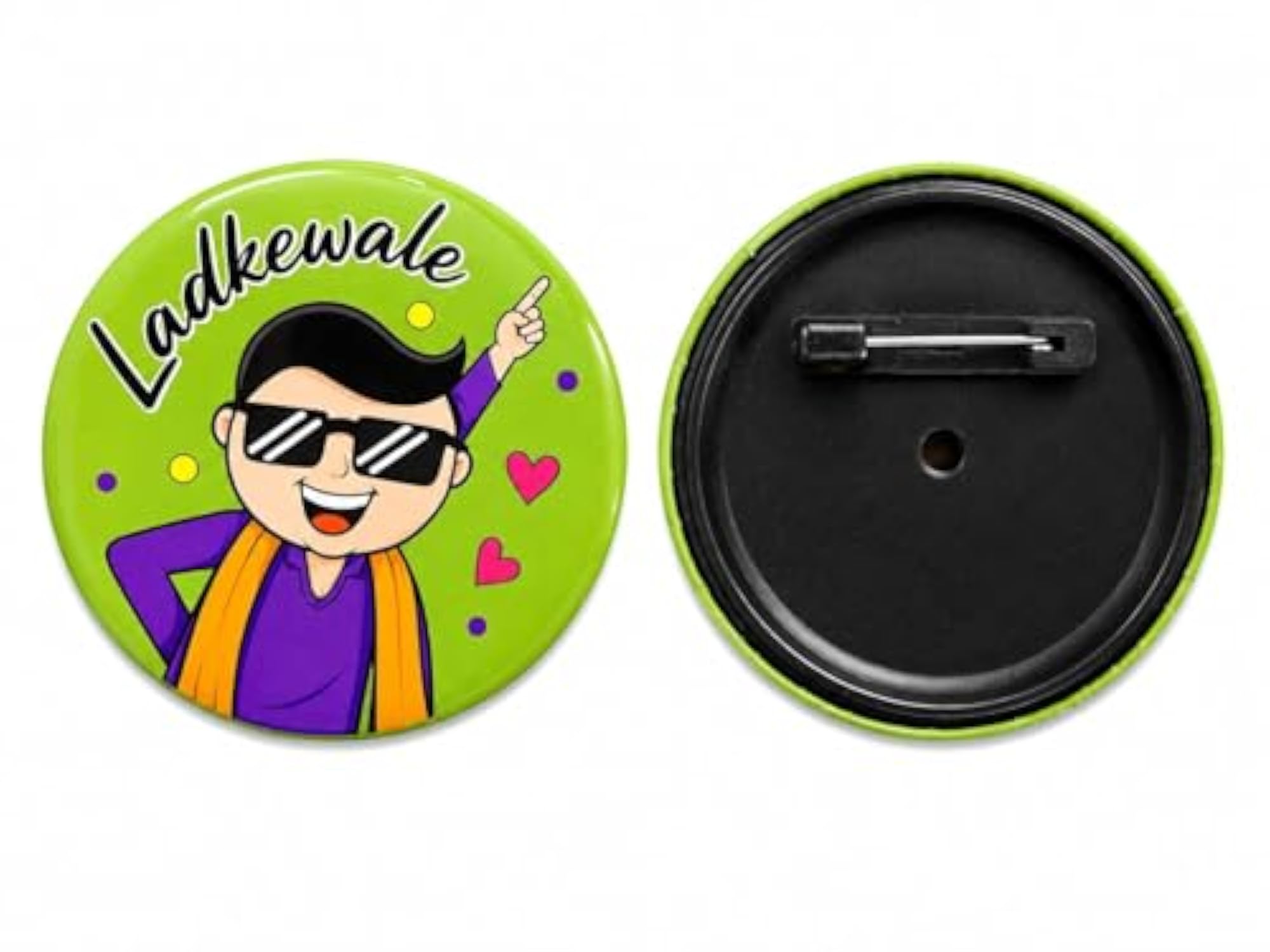 Groom Squad Button Badge Pin Set for Weddings