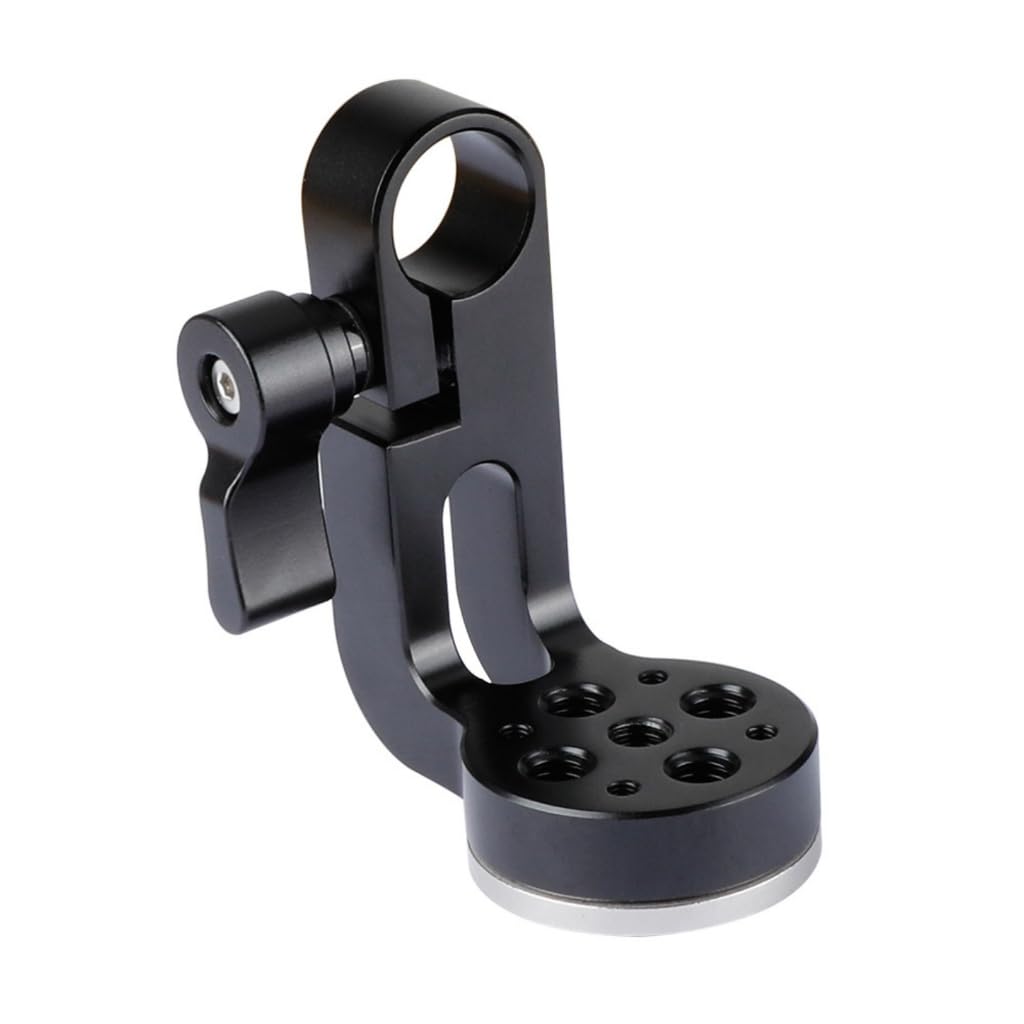 Elnwnnkc Extension Mount Female Male Thread Adapter 15mm Rod Clamp Bracket for DSLR Camera Cage Rails Handle