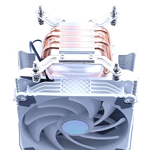 Refroidisseur CPU pour PC de jeu ventilateur 120mm PWM ARGB socket AMD - 4