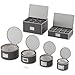 Complete Dinnerware Storage Set #1 Best Protection for Storing or Transporting Fine China Dishes Coffee Tea Cups Wine Glasses Includes 48 Felt Protectors for Plates