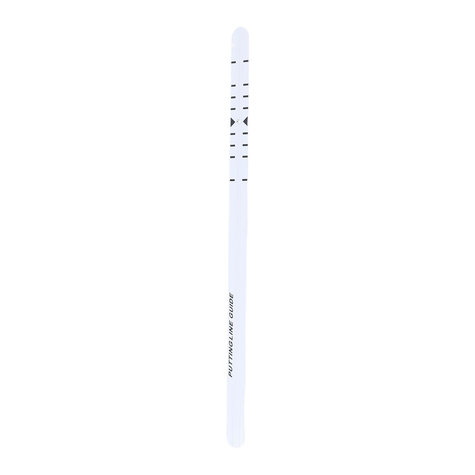 Generic Poner Riel de Alineación Putter Eficiente de Aluminio Regla Recta para una Práctica Precisa de Juegos en Interiores y Exteriores, Material de Aluminio