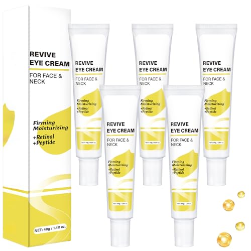 Crème yeux rétinol anti-âge rides cernes gonflements lot de 5 soins hydratants pour tous