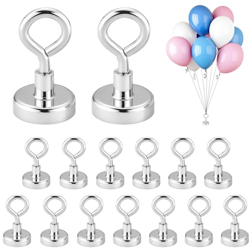 Lot de 15 poids pour ballons à l'hélium — Blocs de lest réutilisables pour décorations de fêtes, mariages, anniversaires et Noël (Capacité de maintien : 3 kg)