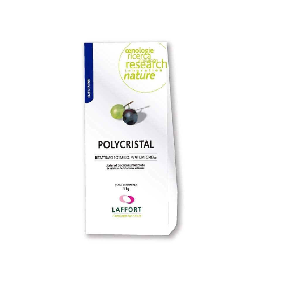 Laffort Polycristal Choline Bitartrate Potásico Stabilizer Wine Bag 1 KG