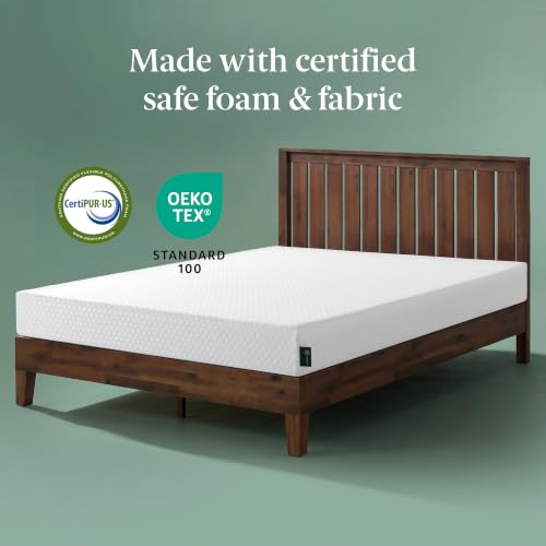 Image of Zinus 6 Inch Full Cooling Essential Memory Foam Mattress [NewVersion], Fiberglass Free, Medium Feel, Breathable Cooling Layers, Certified Safe Materials