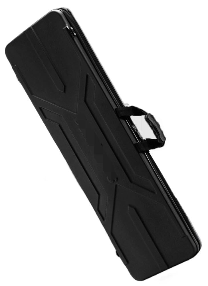Rifles Fundas Rígidas, 60/80/100/120CM Caja De Armas Largas Capas De Acolchado De Espuma Maletín para Rifle De Caza Impermeable