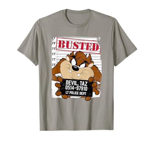 Looney Tunes TAZ Mugshot Camiseta