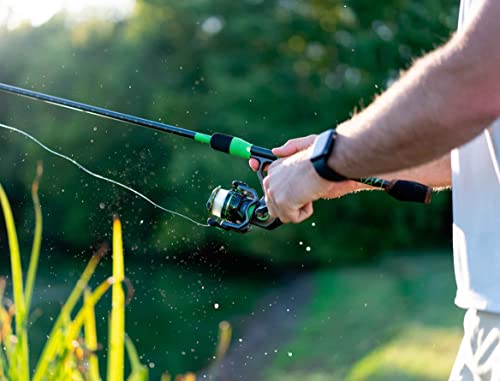 Catch Co Googan Squad Green Series Spinning Reel | 2500 6.2:1 7 | Right And Left Handed |Spinning Fishing Reel | Bass Fishing | Panfish Fishing | Finesse Fishing #TOP5