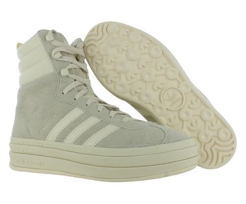 Image of adidas Gazelle Womens Shoes Size 8.5, Color: Wonder White /Wonder White /Wonder White-