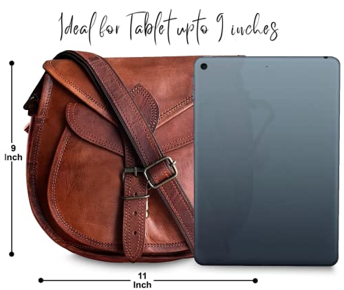 RUSTIC TOWN Leather Crossbody Satchel Bag Vintage Purses Handbags for Women3