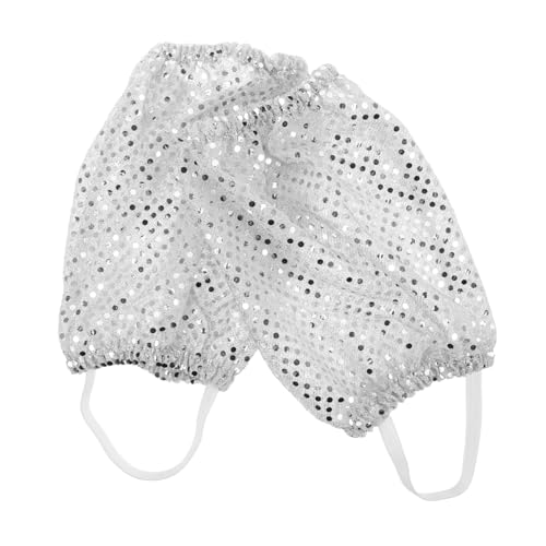 FRCOLOR 1pair Sparkly Sequin Leg Warmers for Women Girls Fashion Costume Accessories for Parties Rave Disco Stage Glamorous Design Easy to Wear