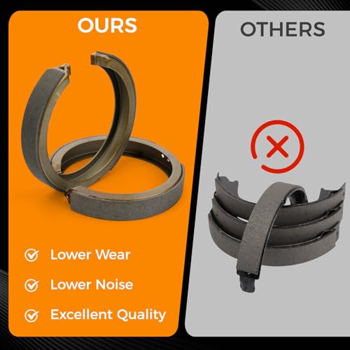 Image of Rear Brake Shoes Kit, S781 Parking Brake Shoes for Cadillac Deville /Escalade /DTS, Chevrolet Avalanche /Express /Silverado /Suburban /etc., GMC, Buick, Isuzu, Oldsmobile,Saab(Please Check the Model Year)