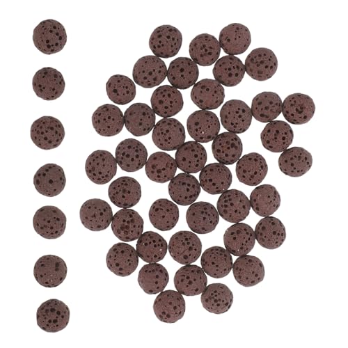 Garneck 50piezas Decorativa De Piedra Volcánica Natural Grava Multiperforada para Acuarios Decoración para Acuarios Material Filtrante para Rellenar Jarrones y Paisajismo Acuático
