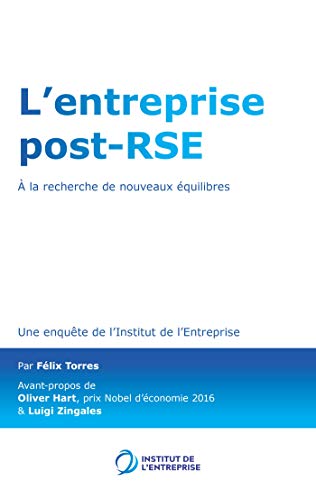 Télécharger L'entreprise post-RSE: A la recherche de nouveaux équilibres Gratuit