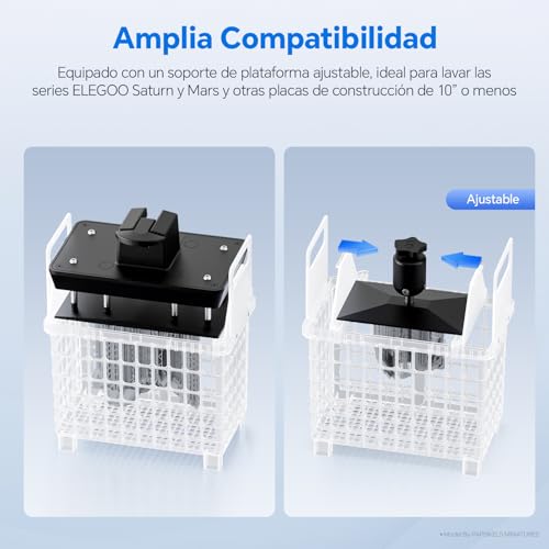 'ELEGOO Mercury Plus V3.0: Estación 2 en 1 para Modelos 3D - Compatible con Impresoras Mars y Saturn'. - Fernando Cortés