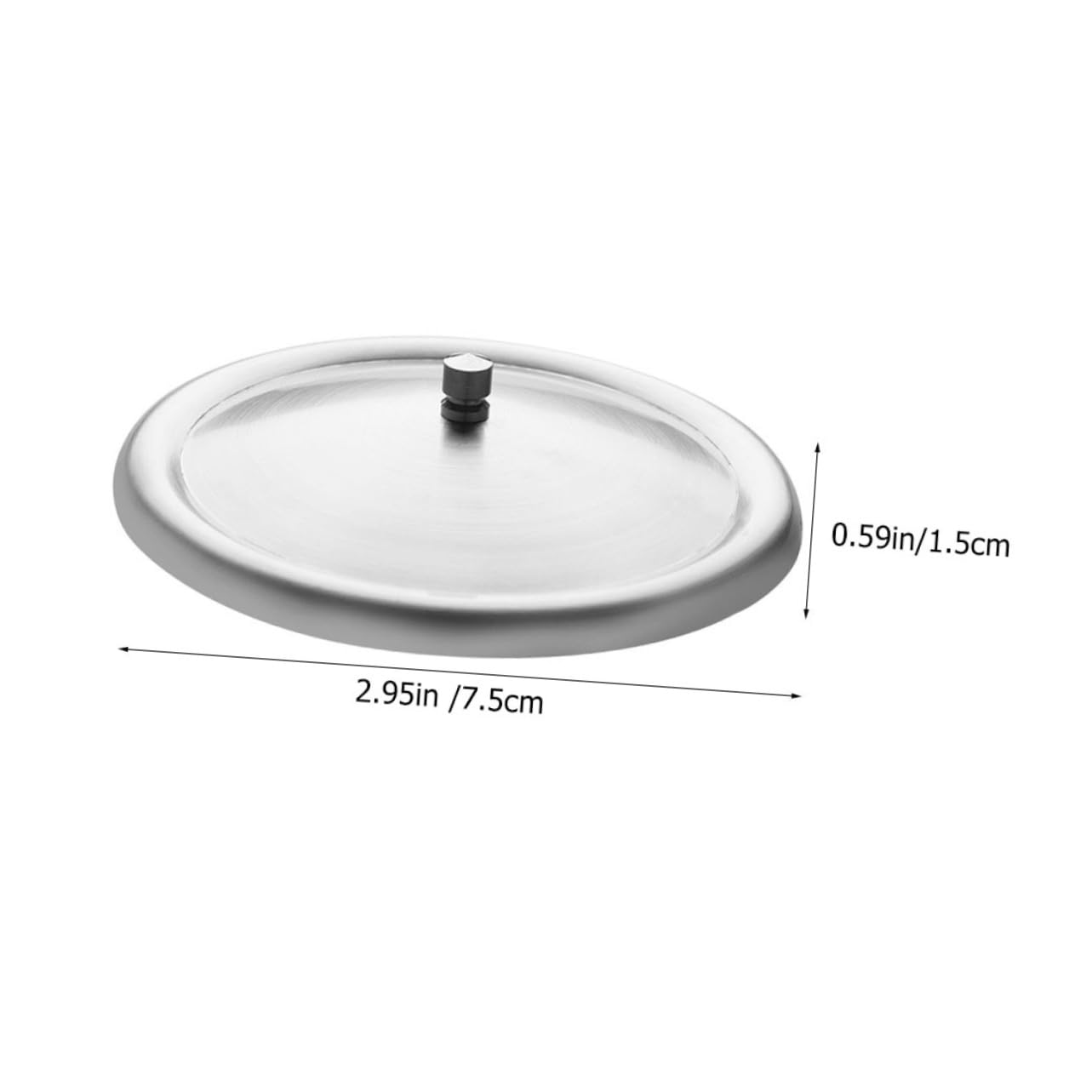 Garneck 2pcs Mug Cup Lids Airtight for Round Bowls Prevents Debris Leak for Tea Mugs