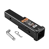 Trailer 2 inch Hitch Extender,TOPSKY Heavy-Duty Trailer Receiver Extension with Hitch Pin,7 inch...