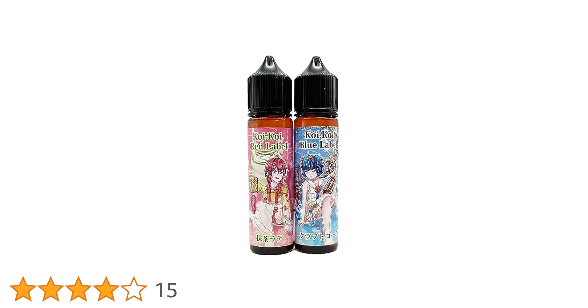 まいこ Amazon | MK VAPE KOIKOI こいこい 60ml 青単 赤短 クラフト