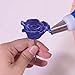 ForPeak Cake Decorating Tips Set for Icing Piping Bags Reusable Coupler Flower Nail Storage Case,26 Piece Stainless Steel Piping Dispenser Nozzle Kit
