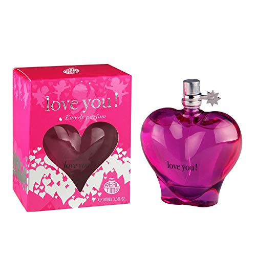 Real Time Eau de Parfum pour Femme Love You Pink 100 ml