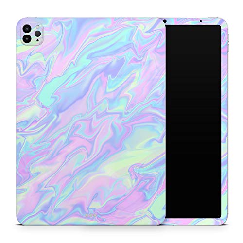 DesignSkinz - Compatible with iPad 1st Gen - Skin Decal Protective Scratch Resistant Vinyl Wrap - Iridescent Dahlia v1