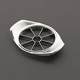 Kelomat, 2383-147, Apfelteiler, Edelstahl, rostfrei, 22.1 x 10.6 x 1.9 cm, Früchteteiler, Apfelschneider, Apfelentkerner, Obstschneider, Apfelportionierer