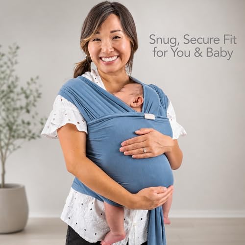 Image of WeeSprout Baby Wraps Carrier - Perfect Child Sling for Newborn and Infant, Enhances Bonding, Soft and Breathable, Ideal for Babywearing