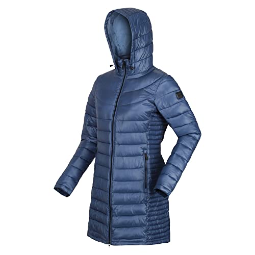 Regatta Womens/Ladies Andel III Lightweight Parka (4 US) (Dark Denim)