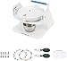 e-Pill MedTime Station – Locked Automatic Pill Dispenser with Tipper Base - White Lid