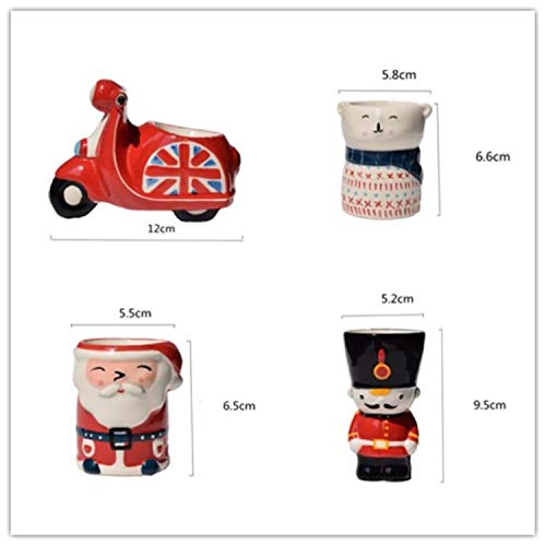 Motorcycle Washable Ceramic Egg cup holder hard boiled eggs container microware for breakfast kids adult