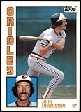 1984 Topps #604 John Lowenstein Baltimore Orioles (Baseball Card) NM Orioles