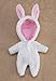 Good Smile Nendoroid Doll: Rabbit Kigurumi Pajamas (White Version) Figure Accessory, Multicolor