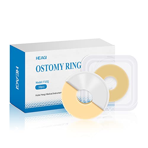Anillos De Barrera Para Ostomia, Anillos De Ostomía Moldeables, Para Bolsas De Colostomía, Diametro Exterior: 2mm Grosor (caja De 10)