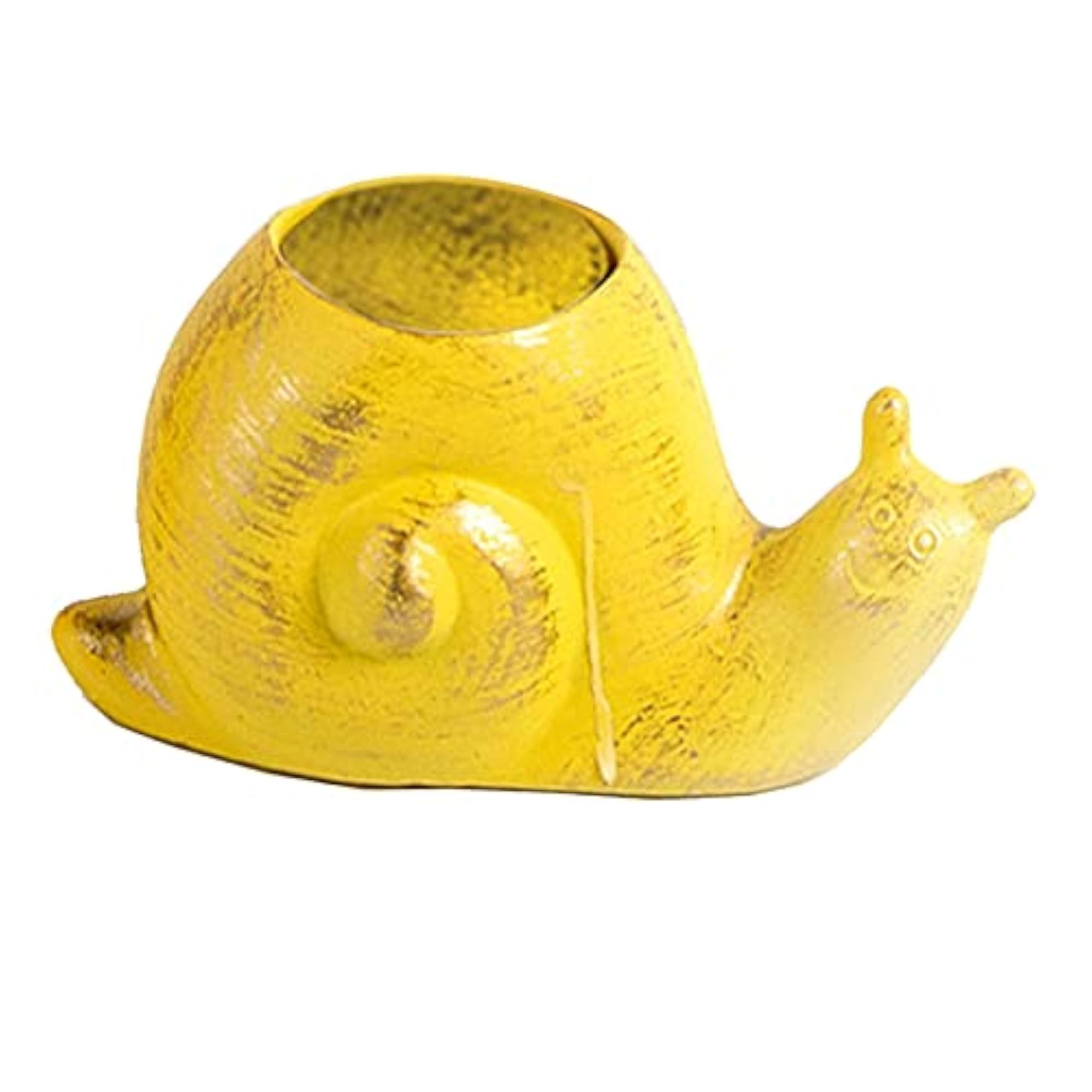 Tealight Candleholder Statue for Desktop, Snail Design